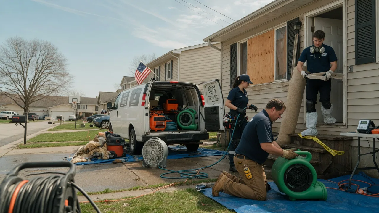 Water Damage Restoration in Biggsville, IL near me